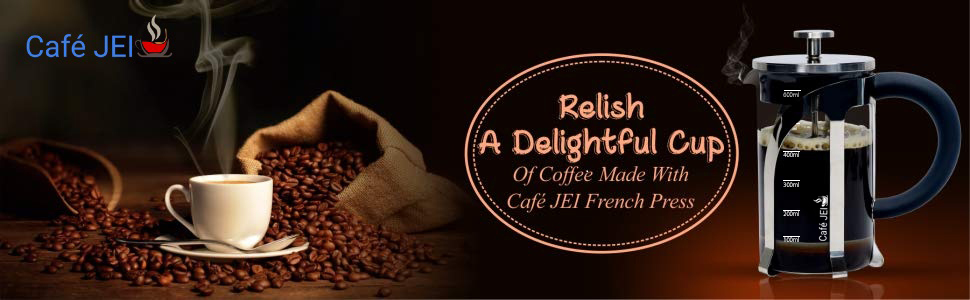 Cafe JEI French Press Coffee and Tea Maker